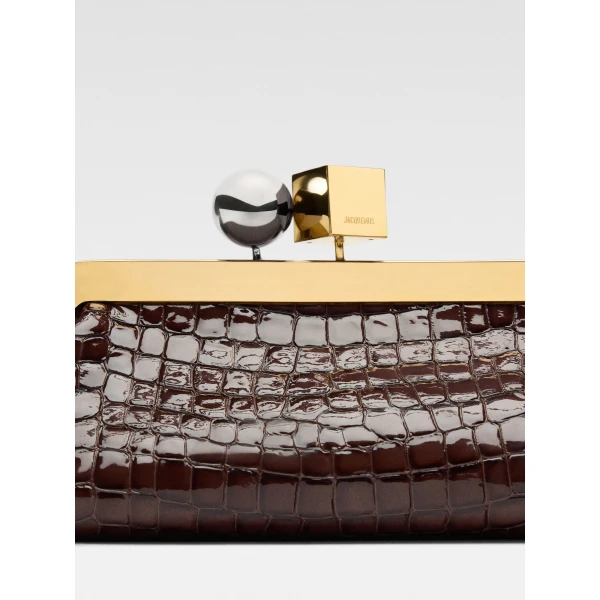 JACQUEMUS The Salon clutch Long clasp bag., view 4