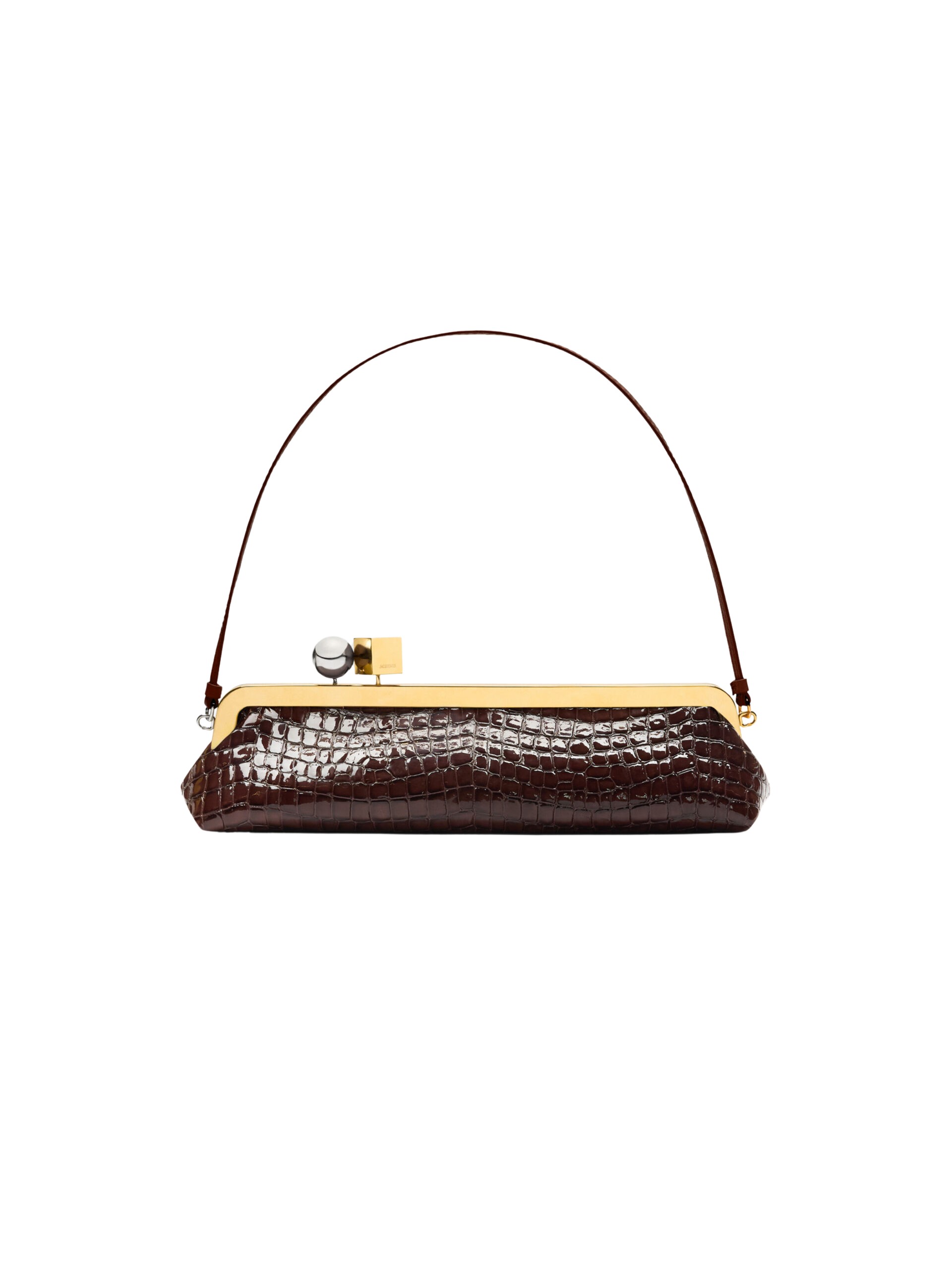 JACQUEMUS The Salon clutch Long clasp bag.
