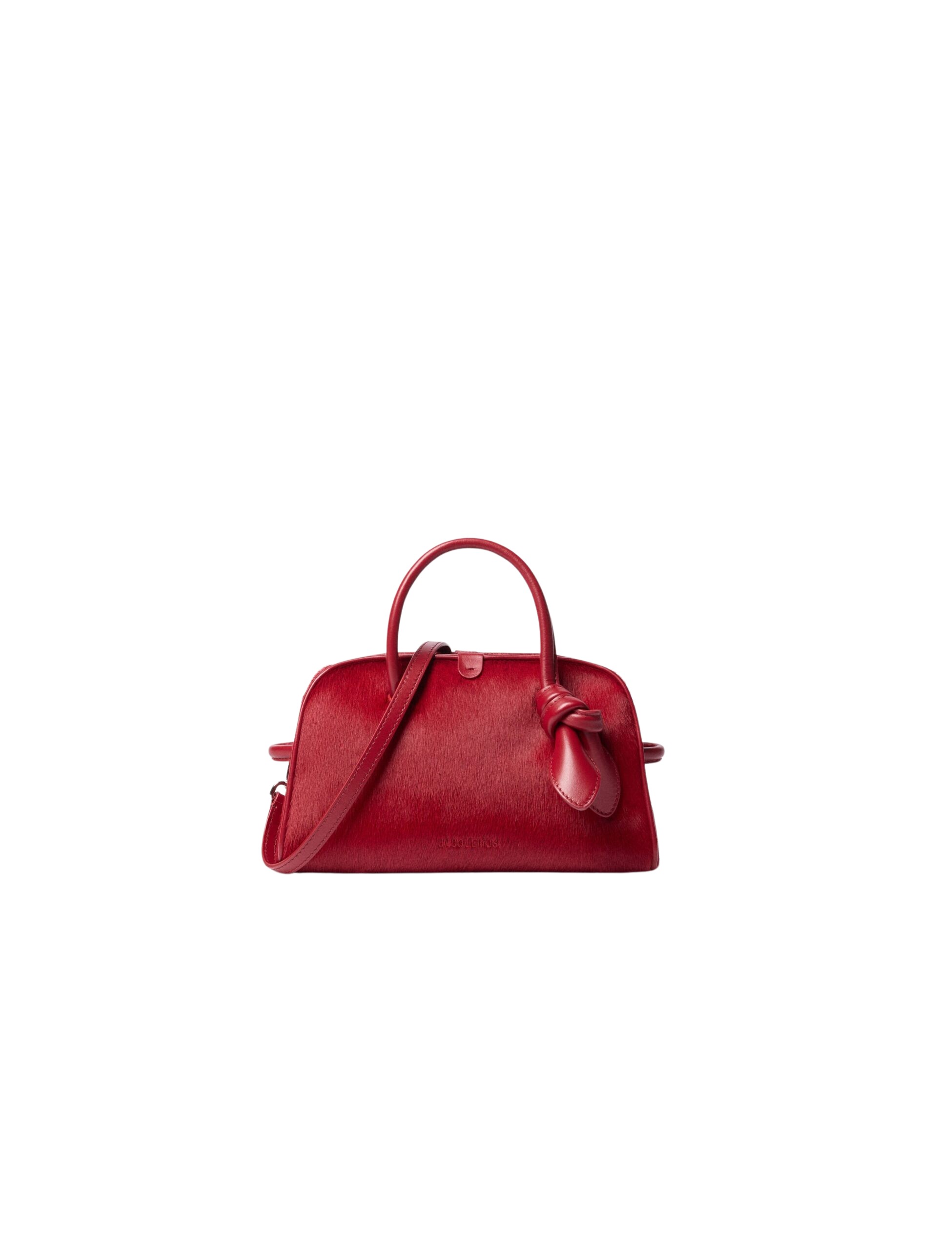 JACQUEMUS The Small Turismo Small soft bowling bag.