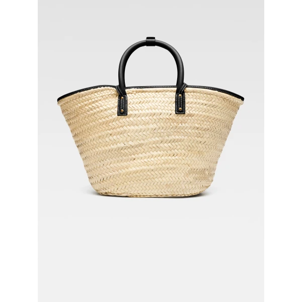 JACQUEMUS The Soli basket Beach basket bag., view 3