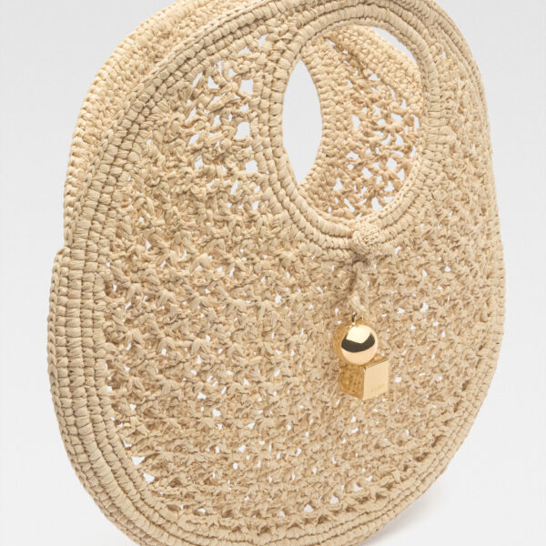 Jacquemus The Spiaggia small round bag - Jacquemus Totes & Top-Handle Bags - Le Chiquito Style - Shop at Coveti