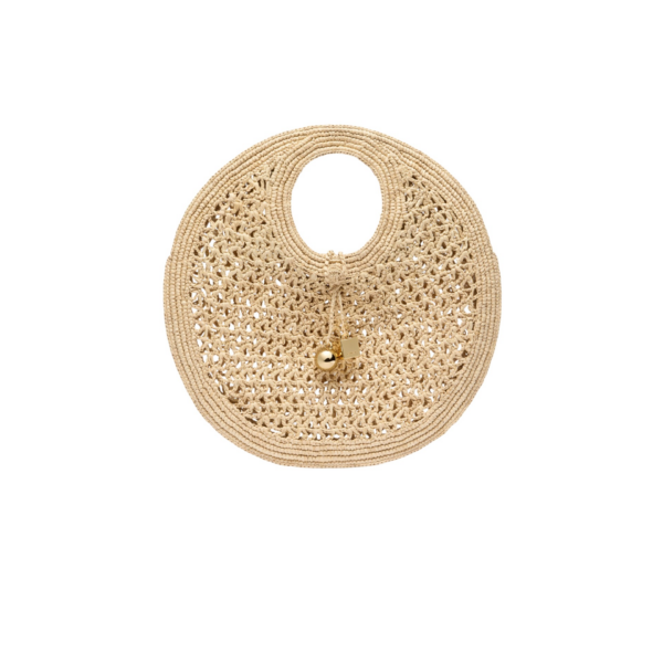 Jacquemus The Spiaggia small round bag - Jacquemus Totes & Top-Handle Bags - Le Chiquito Style - Shop at Coveti