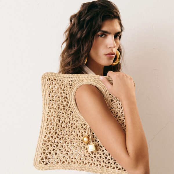 Jacquemus The Spiaggia small square bag - Jacquemus Totes & Top-Handle Bags - Le Chiquito Style - Shop at Coveti