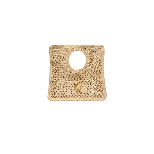 Jacquemus The Spiaggia small square bag - Jacquemus Totes & Top-Handle Bags - Le Chiquito Style - Shop at Coveti