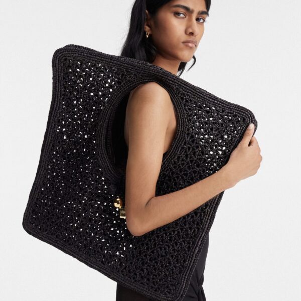Jacquemus The Spiaggia square bag - Jacquemus Totes & Top-Handle Bags - Le Chiquito Style - Shop at Coveti