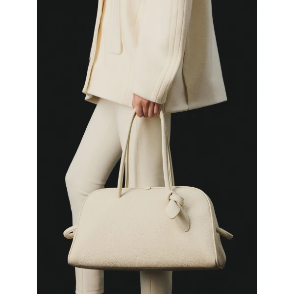 JACQUEMUS The Turismo Small soft bowling bag., view 2