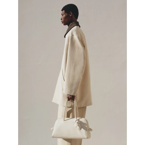 JACQUEMUS The Turismo Small soft bowling bag., view 3