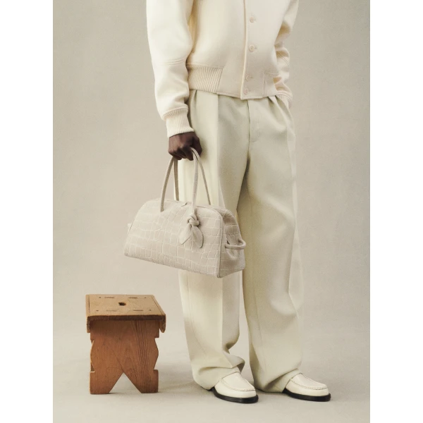 JACQUEMUS The Turismo Soft bowling bag., view 6