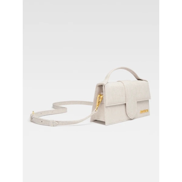 JACQUEMUS The large Bambino Crossbody flap bag, view 2