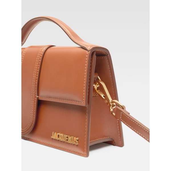 JACQUEMUS The large Bambino Crossbody flap bag, view 4