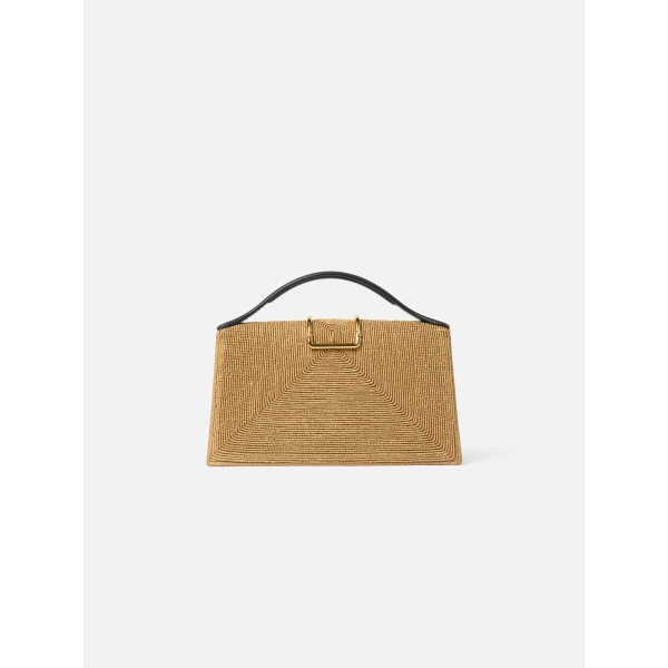 JACQUEMUS The large Bambino Metal flap bag., view 4