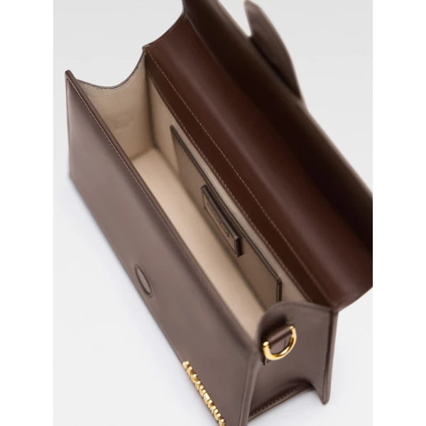 JACQUEMUS The large Bambino Crossbody flap bag, view 4