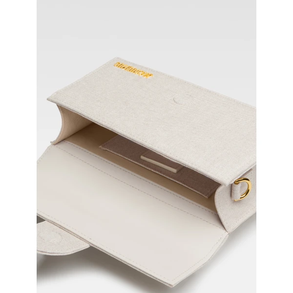 JACQUEMUS The large Bambino Crossbody flap bag, view 5