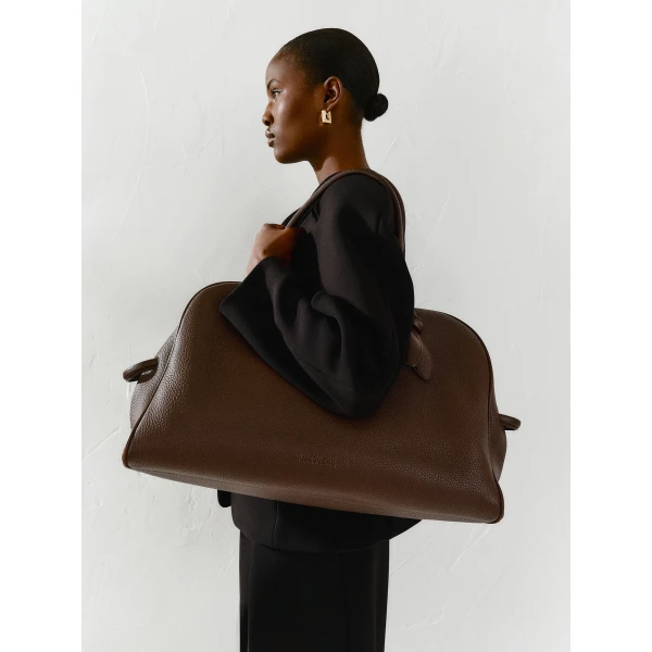 JACQUEMUS The large Turismo Large soft bowling bag., view 6