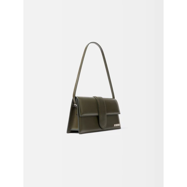 JACQUEMUS The long Bambino Long metal flap bag., view 2