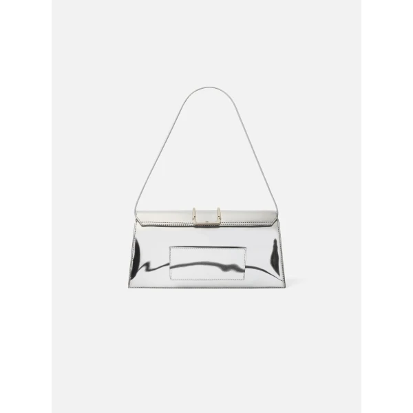 JACQUEMUS The long Bambino Long metal flap bag., view 5