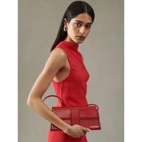 JACQUEMUS The long Bambino Long flap bag., view 6