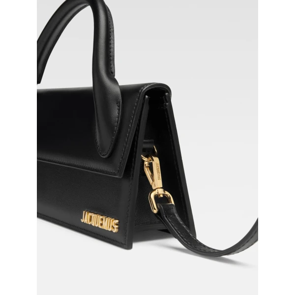 JACQUEMUS The long Chiquito Long leather handbag., view 4