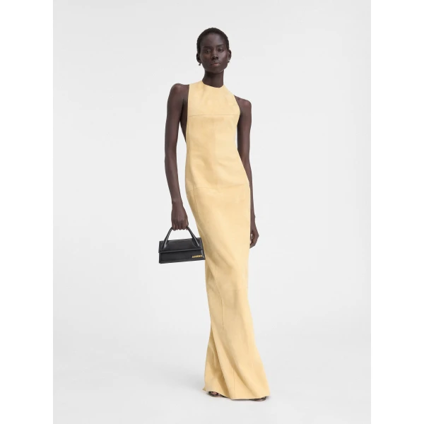 JACQUEMUS The long Chiquito Long leather handbag., view 6