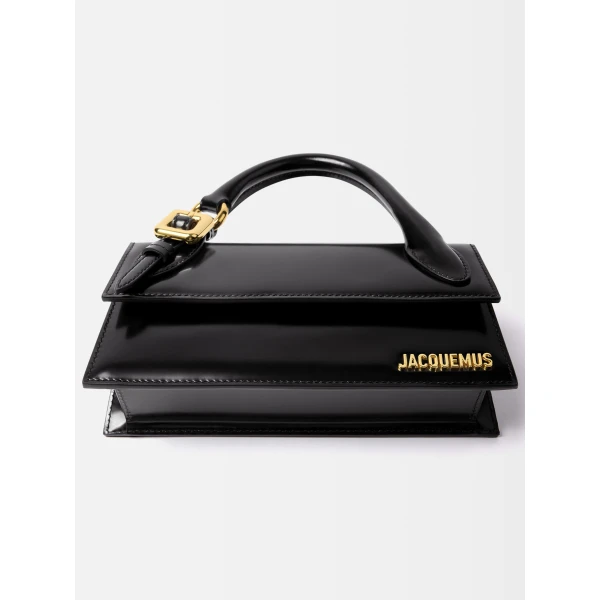 JACQUEMUS The long Chiquito with buckle Long leather handbag., view 4
