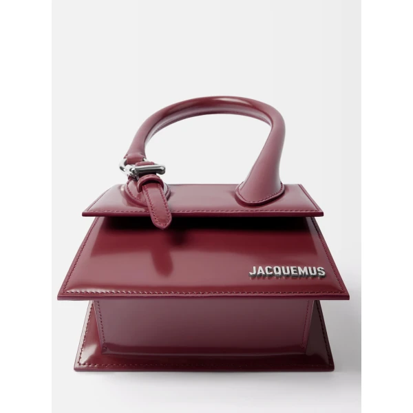 JACQUEMUS The medium Chiquito with buckle Signature buckled handbag., view 4