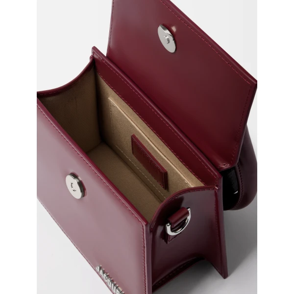 JACQUEMUS The medium Chiquito with buckle Signature buckled handbag., view 5