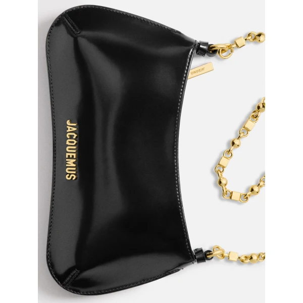 JACQUEMUS The mini Bisou Small shoulder bag, view 4