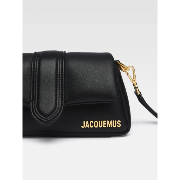 JACQUEMUS The small Bambimou Mini puffed flap bag., view 4