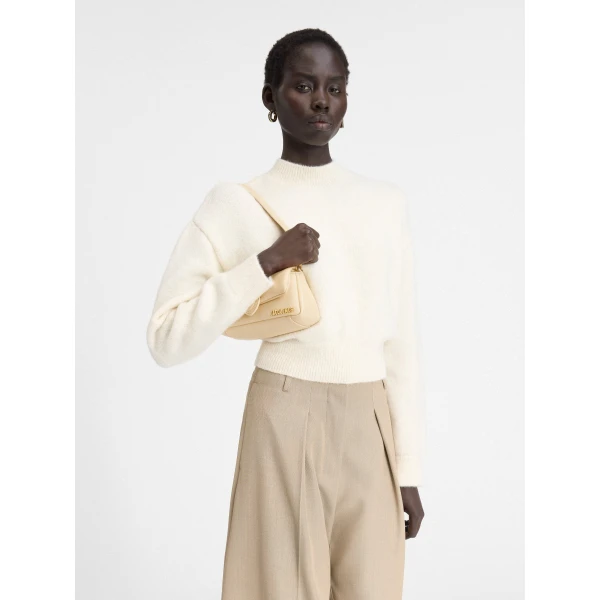 JACQUEMUS The small Bambimou Mini puffed flap bag., view 6