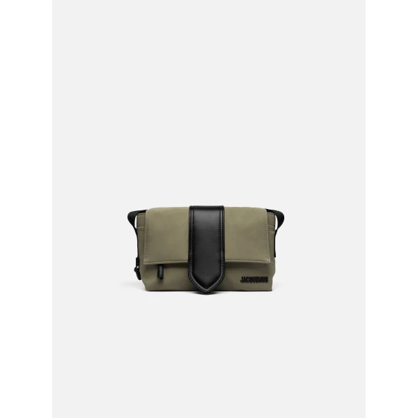 JACQUEMUS The small Bambino messenger bag Mini nylon messenger bag., view 6