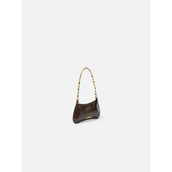 JACQUEMUS The small Bisou Chaine Small shoulder bag, view 3