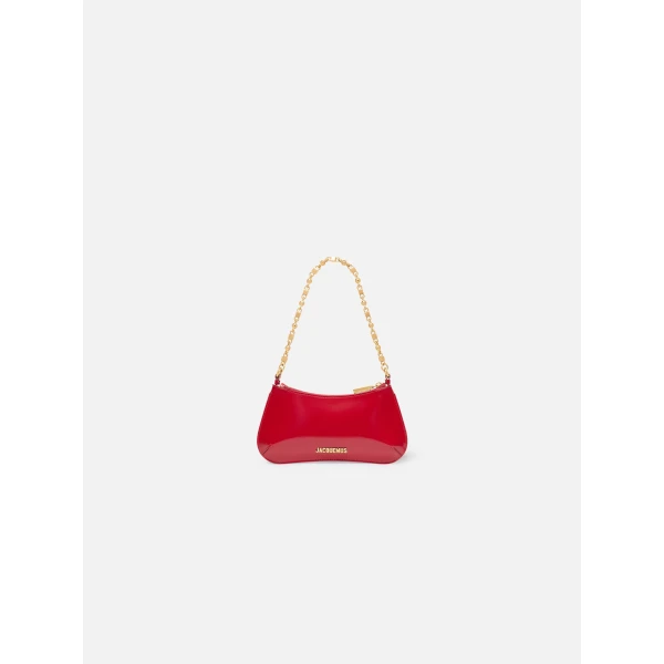 JACQUEMUS The small Bisou Chaine Small shoulder bag, view 5