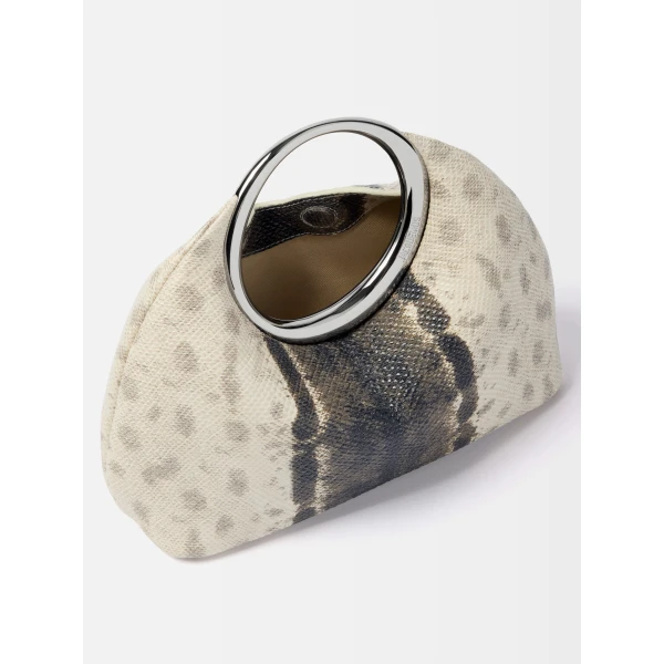 JACQUEMUS The small Calino Mini ring handbag., view 5