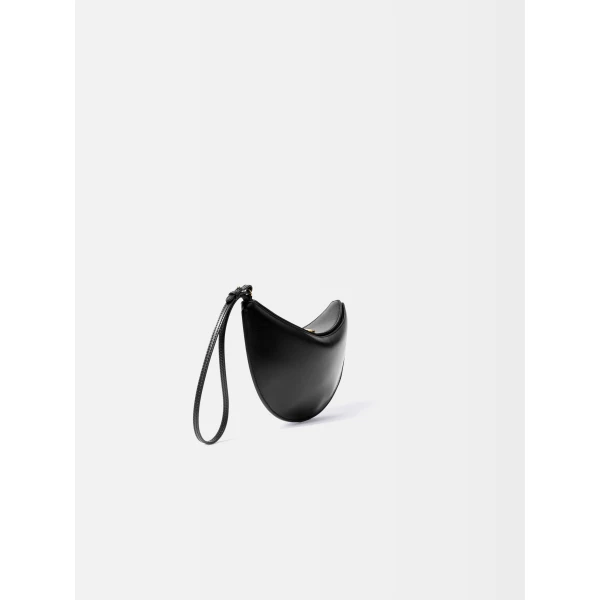 JACQUEMUS The small Ovalo Small folded shoulder bag., view 2