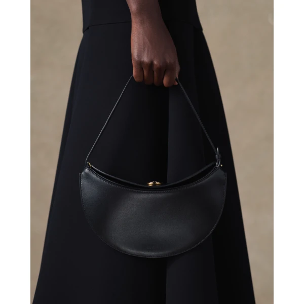 JACQUEMUS The small Ovalo Small folded shoulder bag., view 6