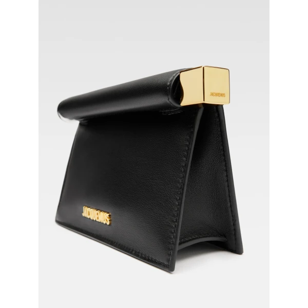 JACQUEMUS The small Rond Carré clutch Mini take-out clutch., view 4