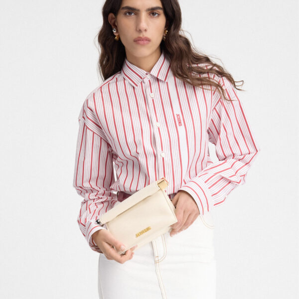 Jacquemus The small Rond Carré clutch - Jacquemus Totes & Top-Handle Bags - Le Chiquito Style - Shop at Coveti