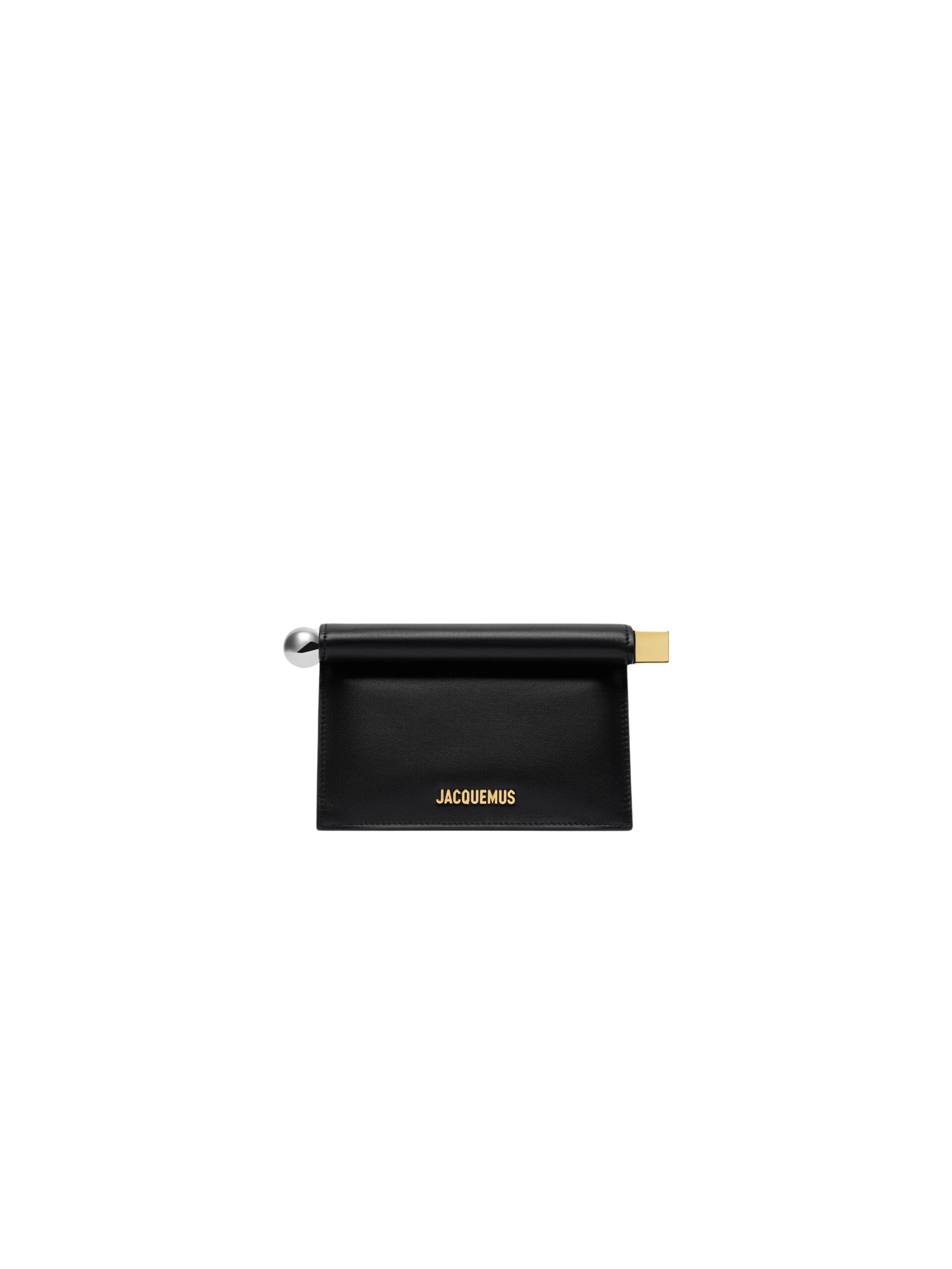 JACQUEMUS The small Rond Carré clutch Mini take-out clutch.