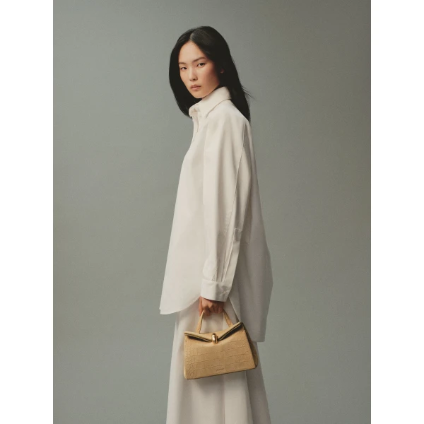 JACQUEMUS The small Valérie Small soft leather bag., view 2