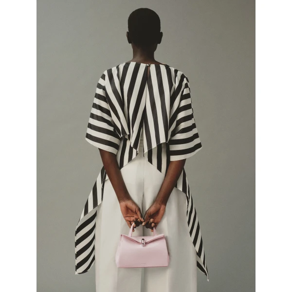 JACQUEMUS The small Valérie Small soft leather bag., view 2