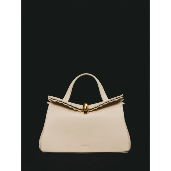 JACQUEMUS The small Valérie Small soft leather bag., view 3