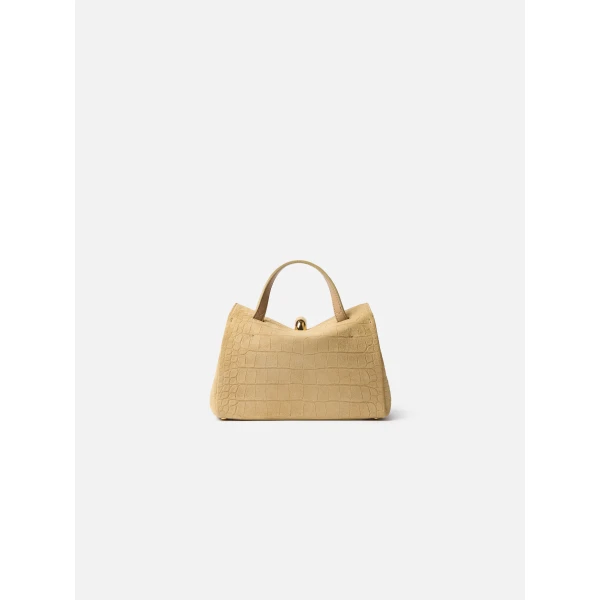 JACQUEMUS The small Valérie Small soft leather bag., view 6