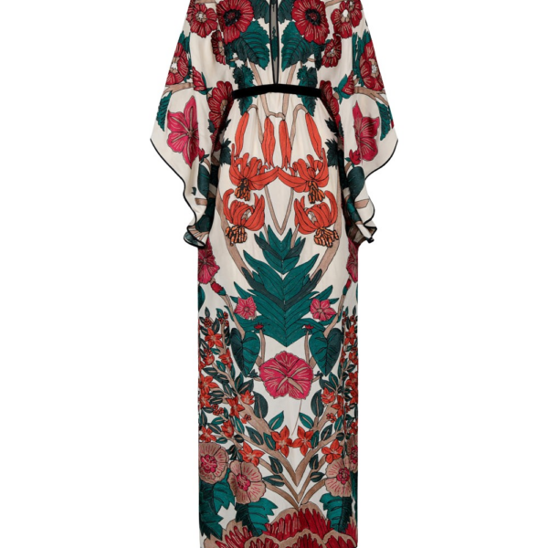 Taller Marmo Papillon Tunic Dress - Dresses - Italian Luxury Evening Wear at Coveti