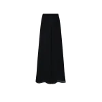 LAPOINTE Georgette Wide Leg Pant - Black Pants - New York Luxury Fashion at Coveti
