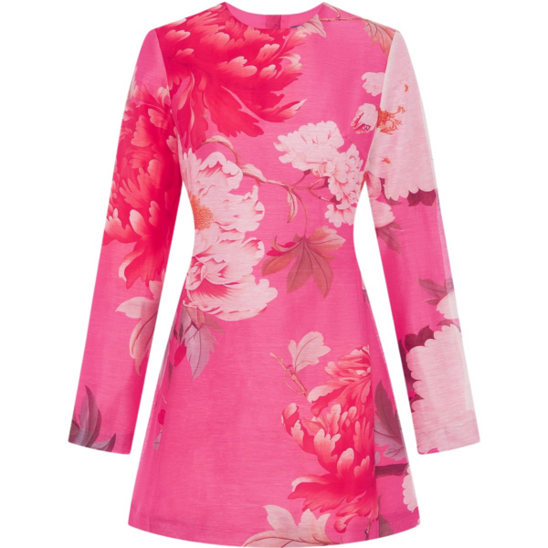 Leo Lin Aliza Long Sleeve Mini Dress - Leo Lin Dress - Australian Luxury Fashion - Shop at Coveti