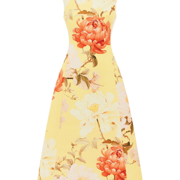 Leo Lin Cleo Sleeveless Midi Dress - Leo Lin Dress - Australian Luxury Fashion - Shop at Coveti