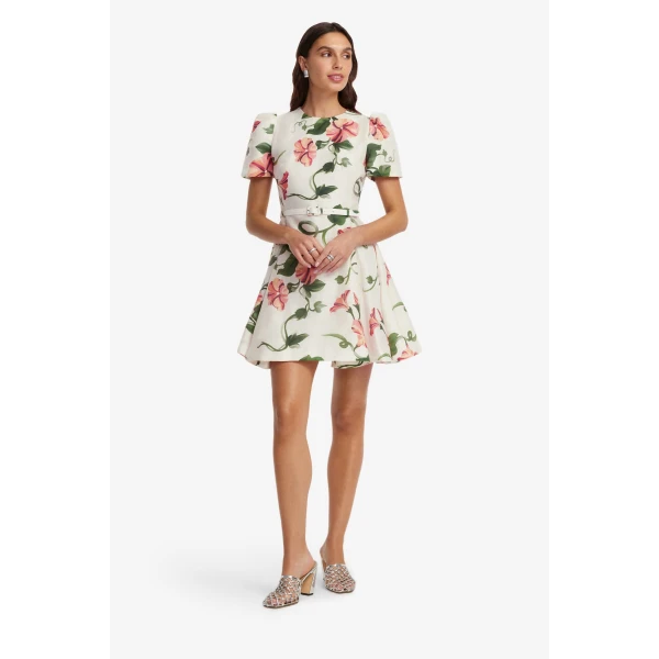 Leo Lin Elyse Short Sleeve Mini Dress - Leo Lin Dress - Australian Luxury Fashion - Shop at Coveti
