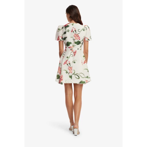Leo Lin Elyse Short Sleeve Mini Dress - Leo Lin Dress - Australian Luxury Fashion - Shop at Coveti