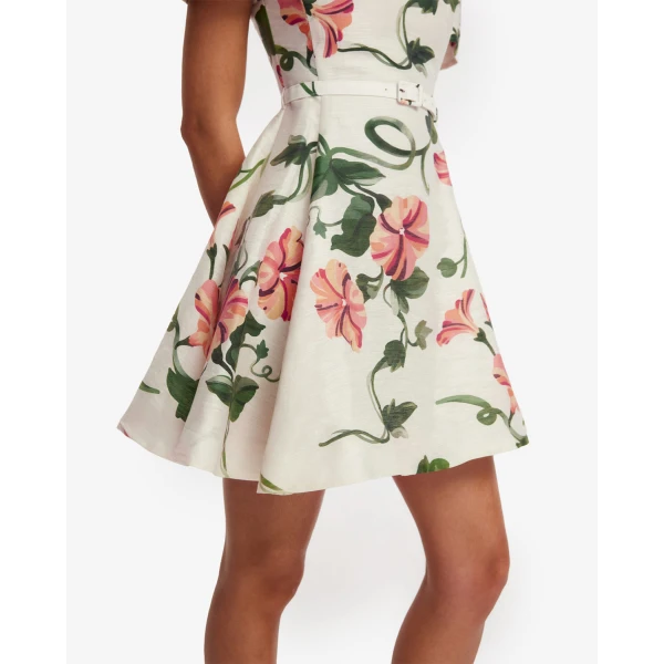 Leo Lin Elyse Short Sleeve Mini Dress - Leo Lin Dress - Australian Luxury Fashion - Shop at Coveti