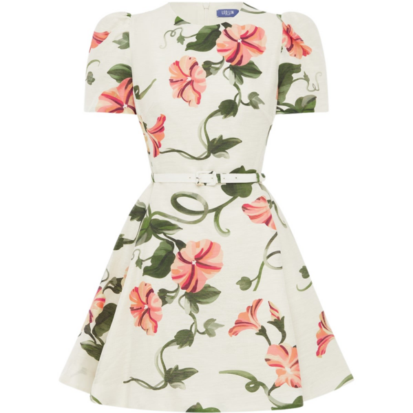 Leo Lin Elyse Short Sleeve Mini Dress - Leo Lin Dress - Australian Luxury Fashion - Shop at Coveti